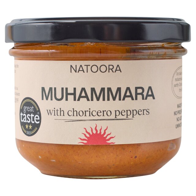 Muhammara with fresh peppers