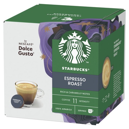 STARBUCKS Dark Espresso Roast Coffee Pods by NESCAFE Dolce Gusto thumbnail 4