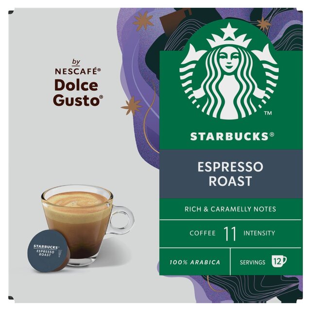 STARBUCKS Dark Espresso Roast Coffee Pods by NESCAFE Dolce Gusto thumbnail 2
