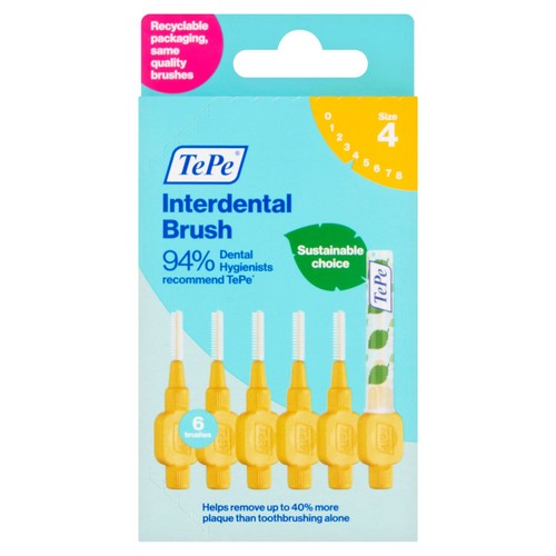 TePe Yellow Interdental Brush 0.7mm