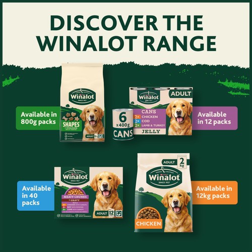 Winalot Meaty Chunks Mixed in Gravy Wet Dog Food  thumbnail 6