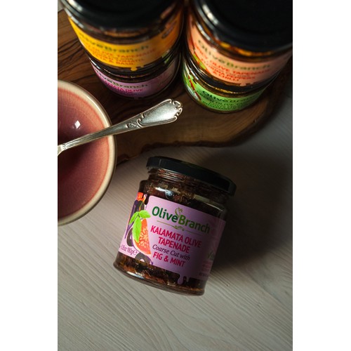 Olive Branch Kalamata Olive Tapenade with Fig & Mint thumbnail 2