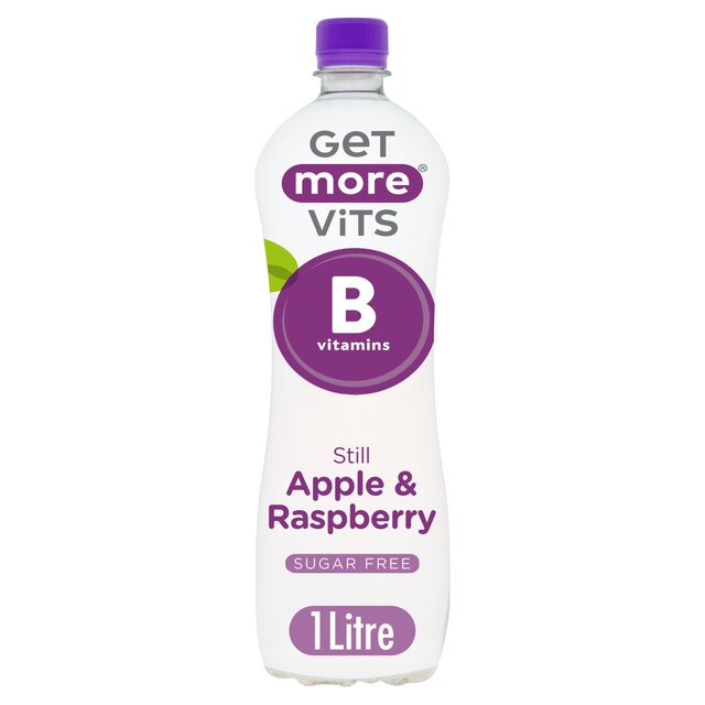Get More B-Vitamins Still Water Apple & Raspberry thumbnail 2