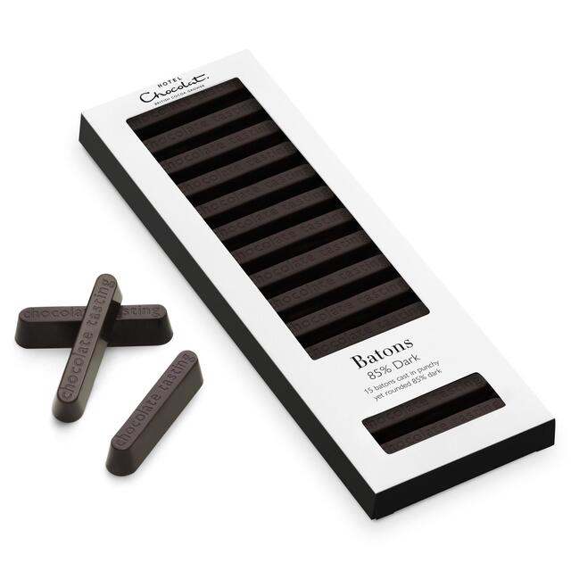 Hotel Chocolat 85% Dark Chocolate Batons thumbnail 2