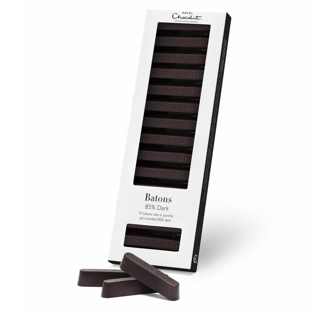 Hotel Chocolat 85% Dark Chocolate Batons thumbnail 3