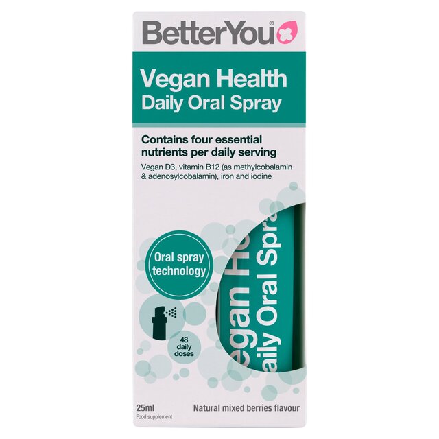BetterYou Vegan Vitamin Health Daily Oral Spray thumbnail 2