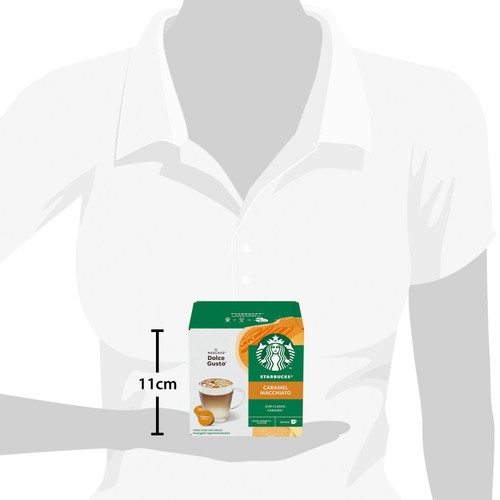 STARBUCKS Caramel Macchiato Coffee Pods by NESCAFE Dolce Gusto thumbnail 9