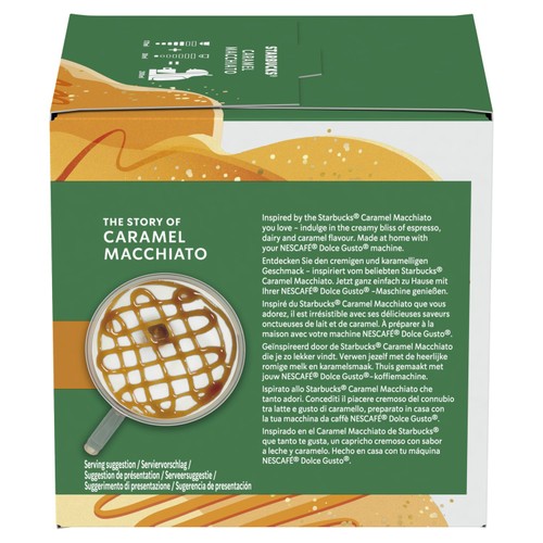 STARBUCKS Caramel Macchiato Coffee Pods by NESCAFE Dolce Gusto thumbnail 10