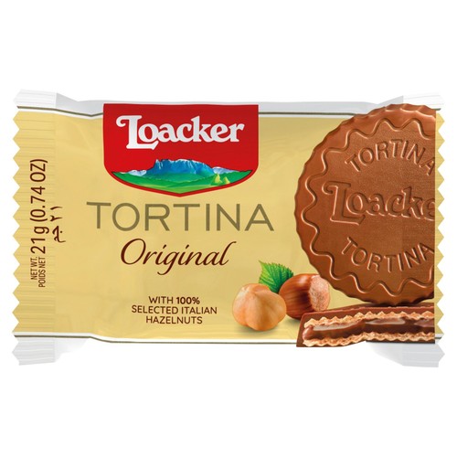 Loacker Tortina OriginalHazelnut Wafer thumbnail 2