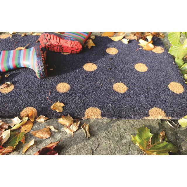 Hug Rug Polka Dot Coir Door Mat thumbnail 2