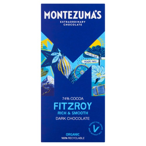 Montezuma's Fitzroy Dark Chocolate Bar thumbnail 2