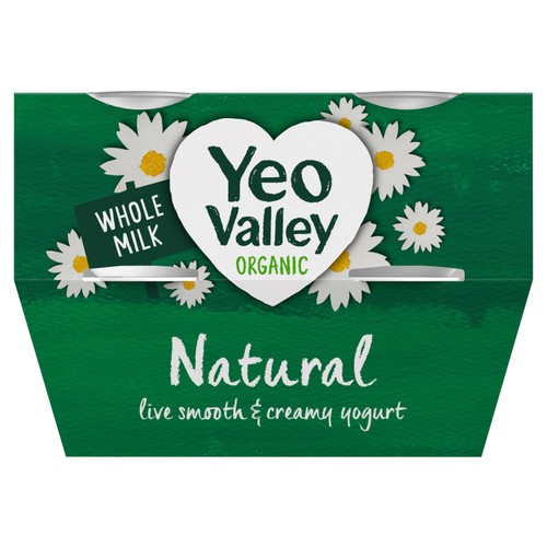 Yeo Valley Organic Natural Yoghurt  thumbnail 2