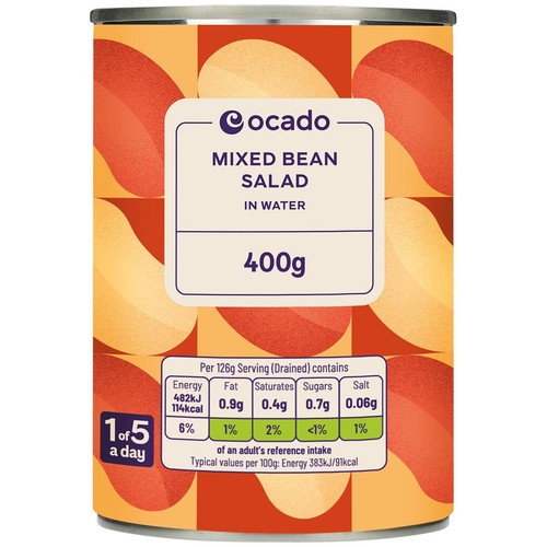 Ocado Mixed Bean Salad in Water thumbnail 2