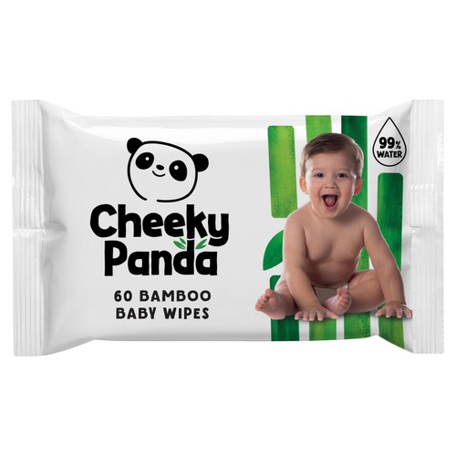 The Cheeky Panda Biodegradable Bamboo Baby Wipes
