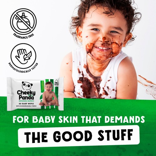 The Cheeky Panda Biodegradable Bamboo Baby Wipes thumbnail 5