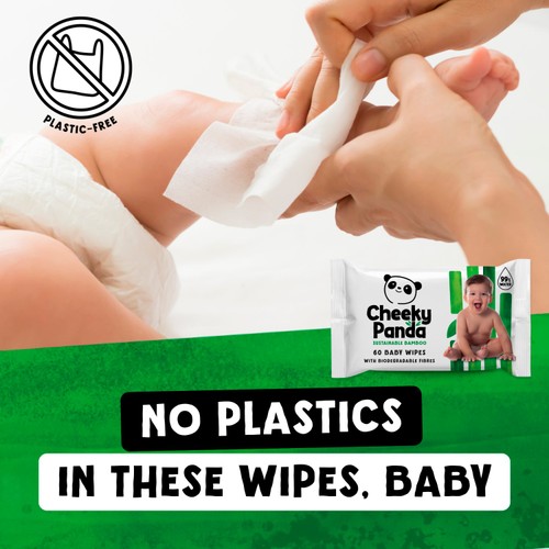 The Cheeky Panda Biodegradable Bamboo Baby Wipes thumbnail 9