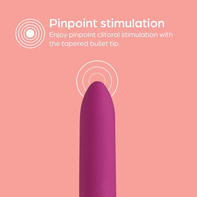 So Divine Afternoon Delight 10 Function Vibrating Bullet Pink thumbnail 3