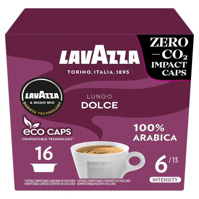 Lavazza A Modo Mio Lungo Dolce Capsules