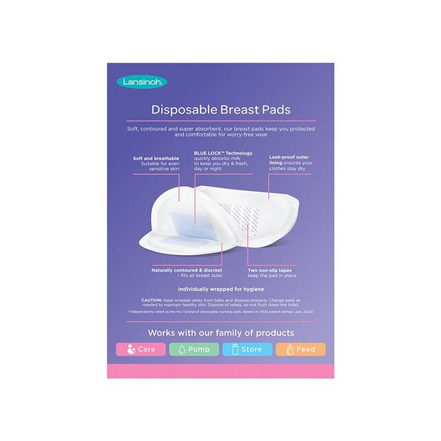 Lansinoh Disposable Nursing Breast Pads thumbnail 2