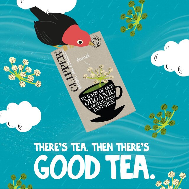 Clipper Organic Fennel Tea Bags thumbnail 7