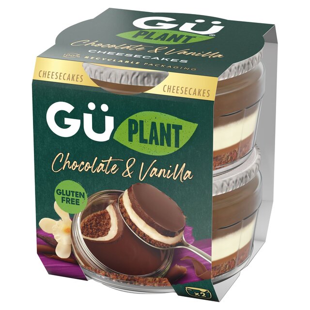 Gu Plant Chocolate & Vanilla Cheesecake Dessert thumbnail 2