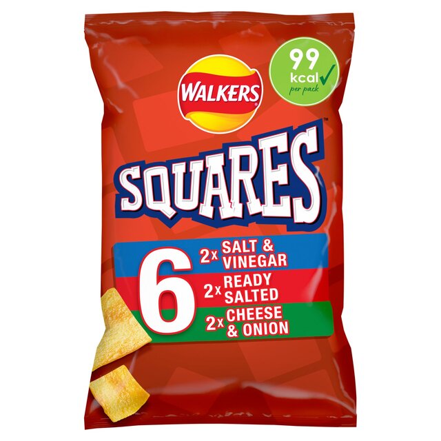Walkers Squares Variety Multipack Snacks thumbnail 2