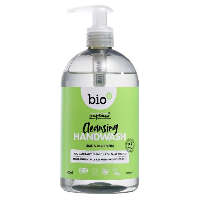 Bio-D Eco Lime & Aloe Vera Sanitising Hand Wash