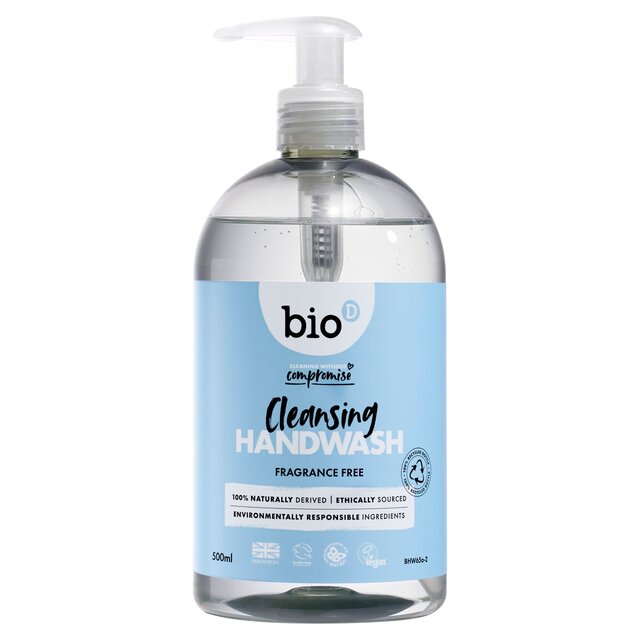 Bio-D Eco Fragrance Free Sanitising Hand Wash