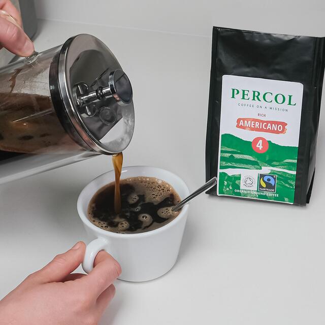Percol Rich Americano Organic Ground Coffee thumbnail 4