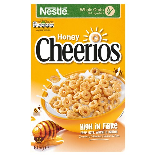 Cheerios Honey Multigrain Breakfast Cereal thumbnail 2