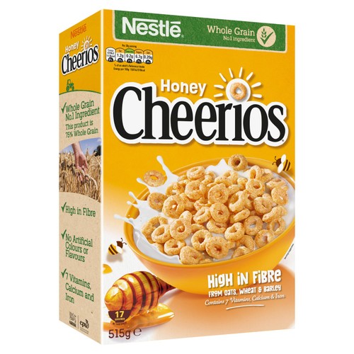 Cheerios Honey Multigrain Breakfast Cereal thumbnail 3