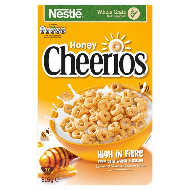Nestle Cheerios Honey Cereal thumbnail 2