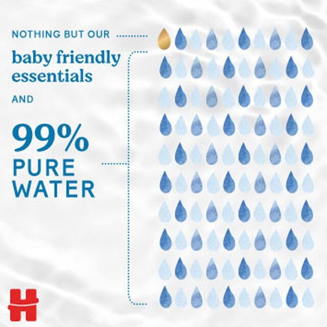 Huggies Extra Care Sensitive 99% Water Baby Wipes, Big Pack thumbnail 5