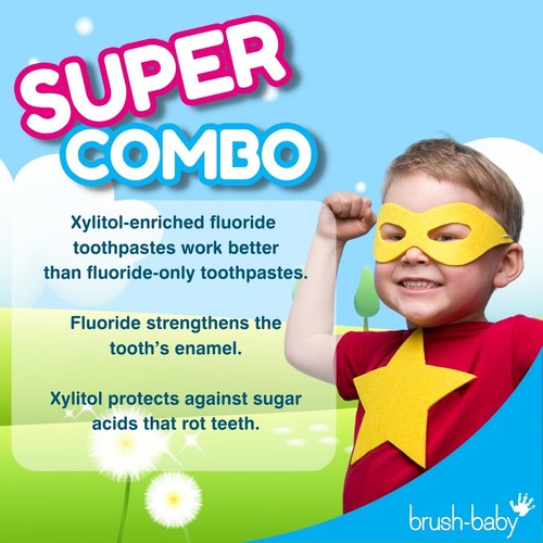 Brush-Baby Applemint Toothpaste, 0-3 Yrs thumbnail 3