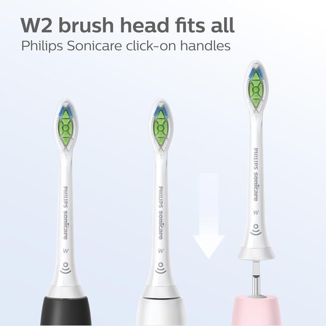 Philips Sonicare W2 Optimal White Toothbrush Heads, Black 4 Pack thumbnail 5
