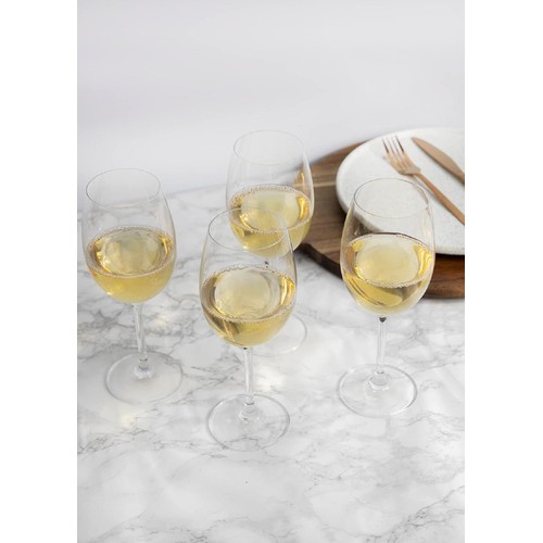 Mikasa Julie 16.5oz White Wine Glasses Set of 4 thumbnail 3