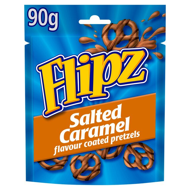 Flipz Salted Caramel Flavour Coated Pretzel