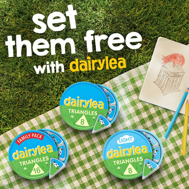 Dairylea Cheese Spread Triangles 8 Pack thumbnail 3