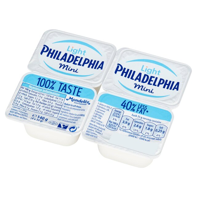 Philadelphia Light Soft Cream Cheese Snacks Mini Tub thumbnail 5