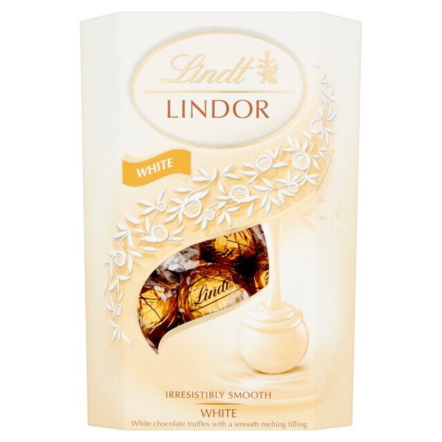 Lindt Lindor White Chocolate Truffles thumbnail 2
