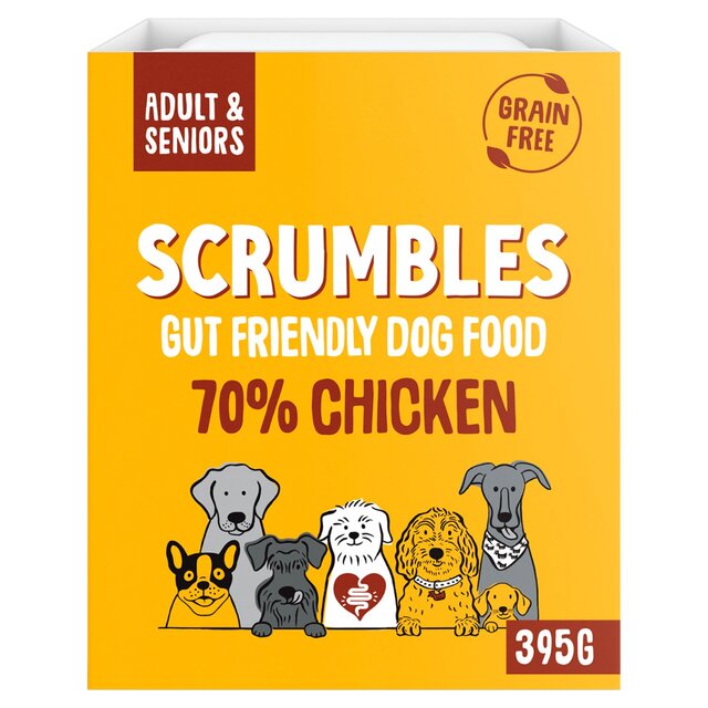 Scrumbles Wet Dog Food Pate, Grain Free Chicken