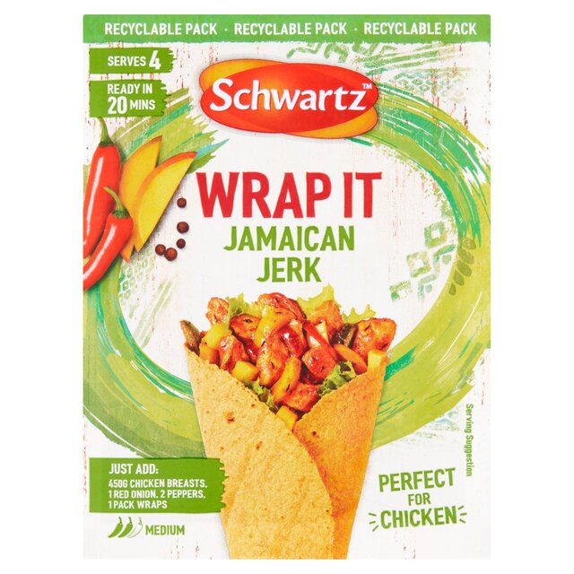 Schwartz Wrap It Jamaican Jerk Recipe Mix thumbnail 2