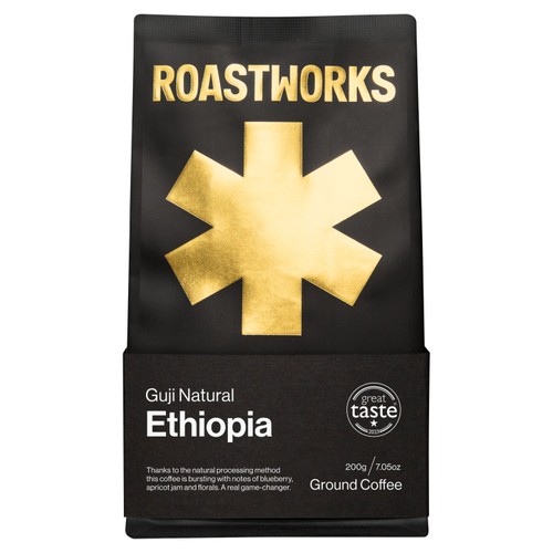 Roastworks Ethiopia Natural Ground Coffee