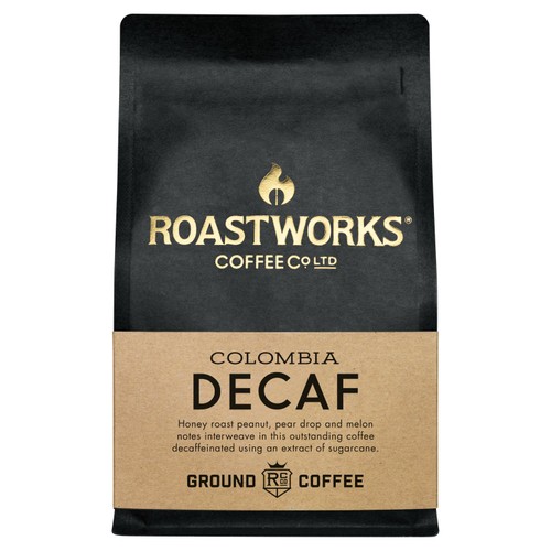 Roastworks Decaf Colombia Ground Coffee thumbnail 2