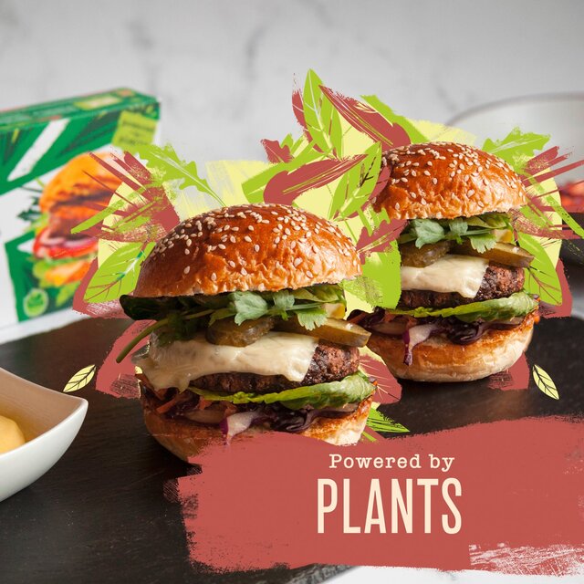 Birds Eye 2 Green Cuisine Vegan Burgers thumbnail 3