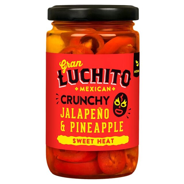 Gran Luchito Crunchy Sliced Jalapeno & Pineapple for Fajita & Taco