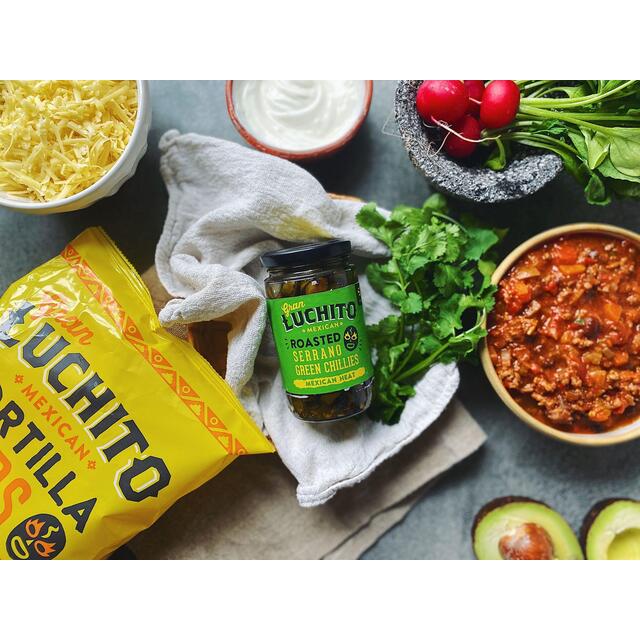 Gran Luchito Roasted Sliced Serrano Green Chillies for Fajita & Taco thumbnail 5