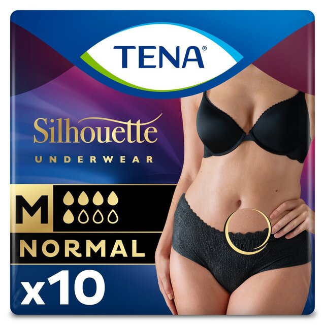 TENA Silhouette Normal Noir Incontinence Pants Medium