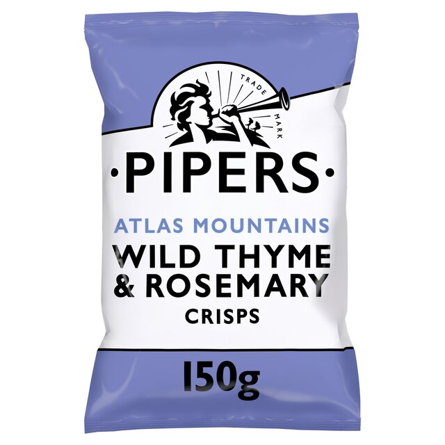 Pipers Atlas Mountains Wild Thyme & Rosemary Sharing Bag Crisps