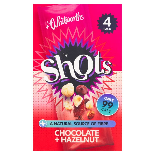 Whitworths Shots Snack Pack Chocolate & Hazelnut